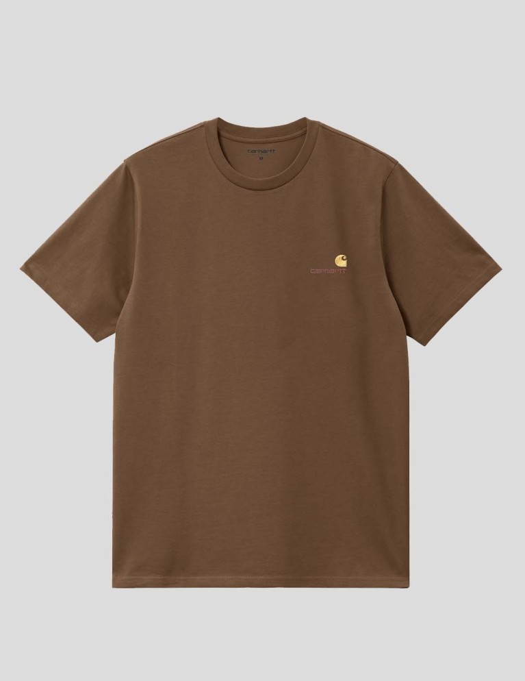 CARHARTT WIP American script tee lumber